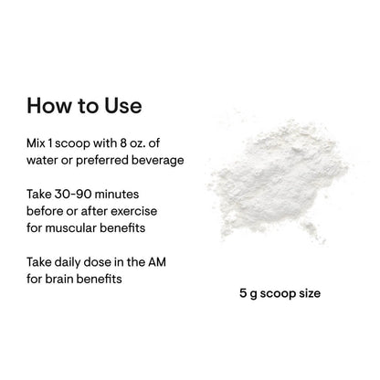 THORNE Creatine, Micronized Creatine Monohydrate Powder, 90 Servings | Supports Lean Muscle Mass, Endurance & Cognitive Function*, Unflavored, 5 g per Serving, NSF Certified for Sport